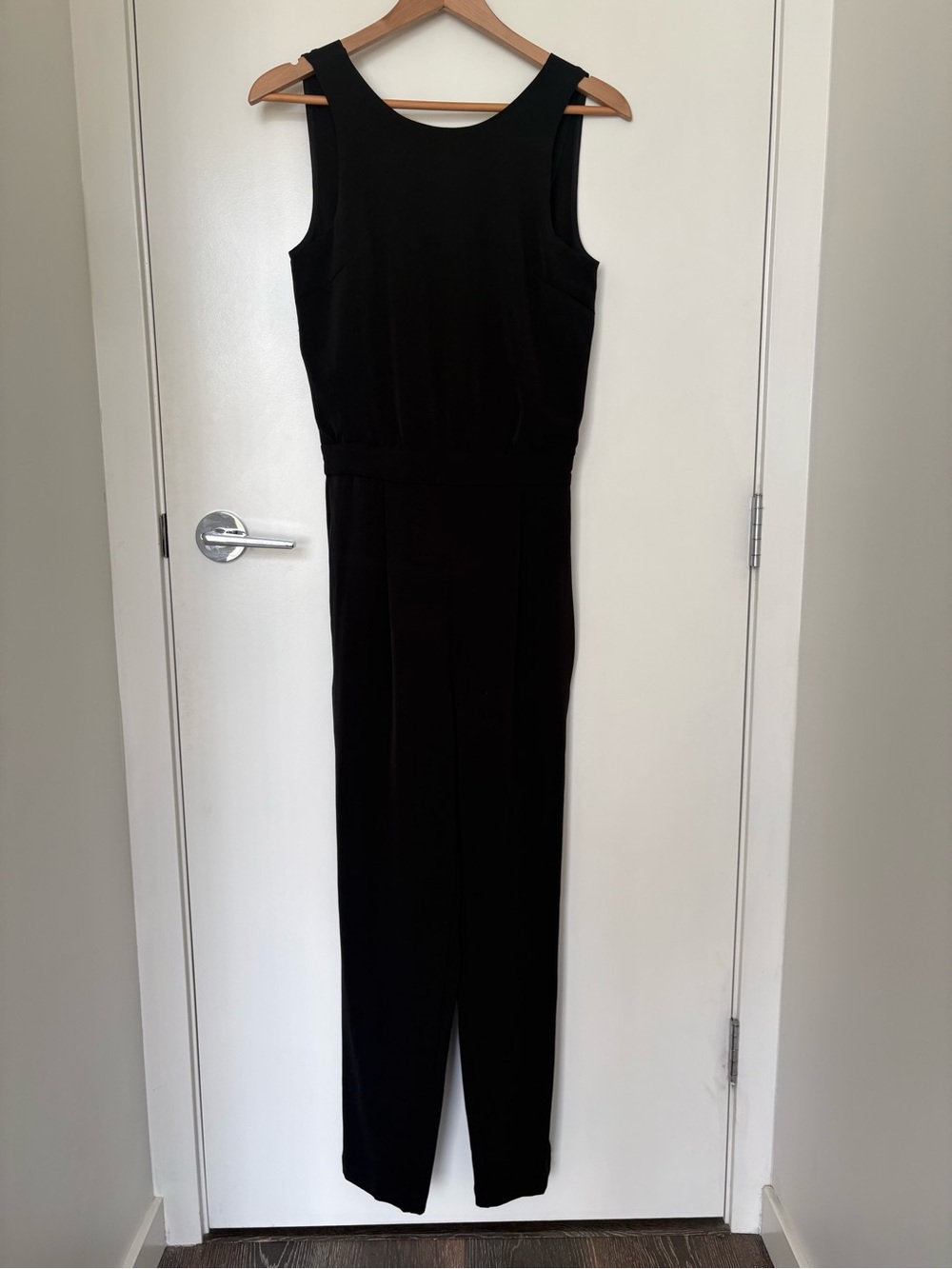 Sleeveless Black Formal Jumpsuit Size S